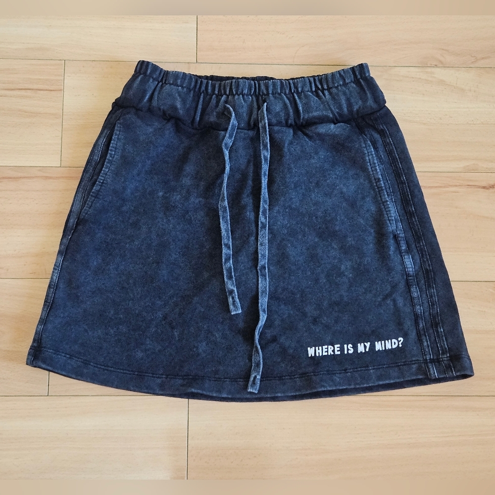 Dark Blue Women's Mini Skirt